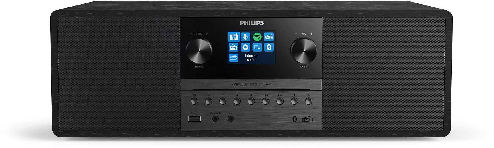 Philips TAM6805/10 – All-in-One Micro Music System, Refurbished