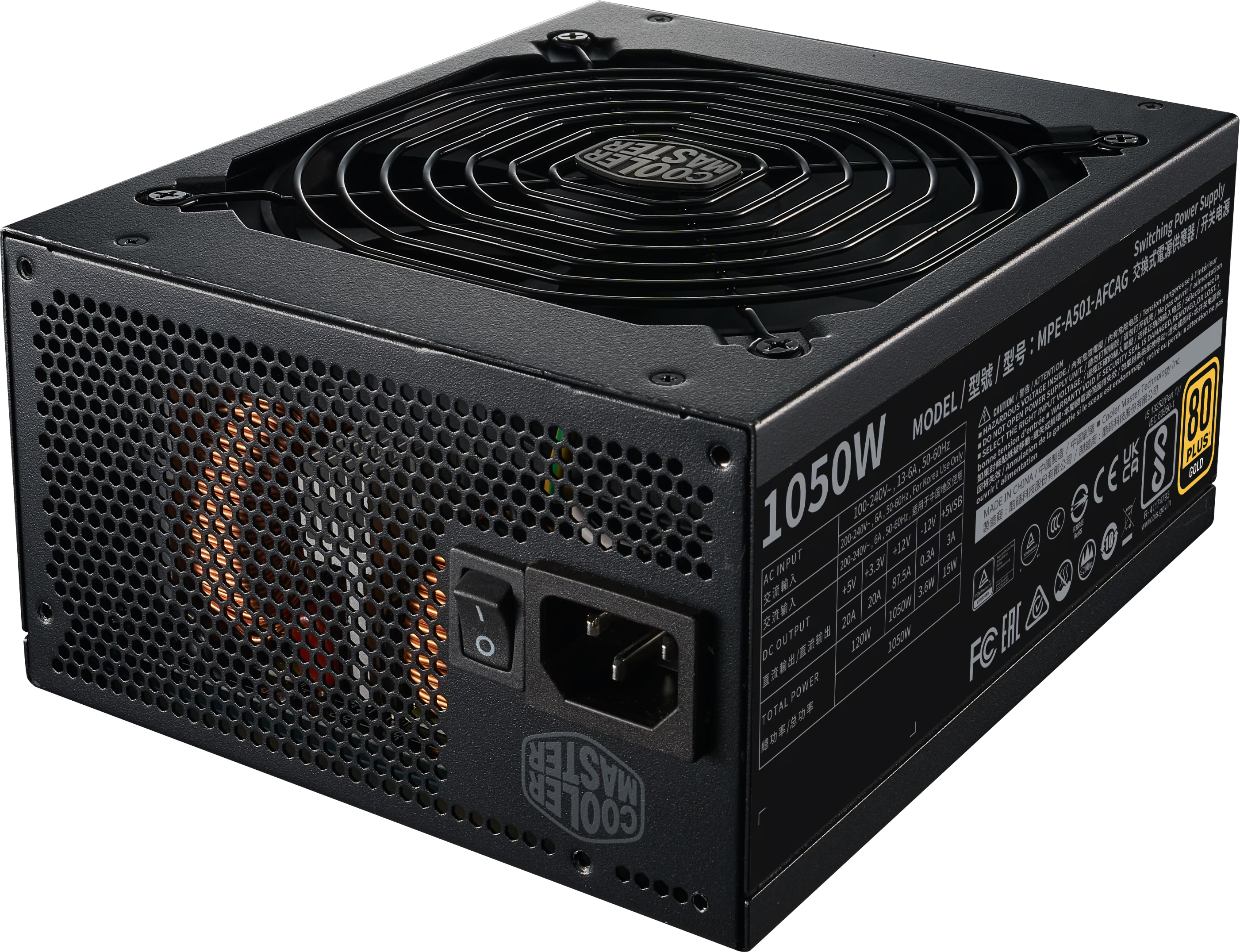 Cooler Master MWE Gold 1050 - V2 ATX 3.1