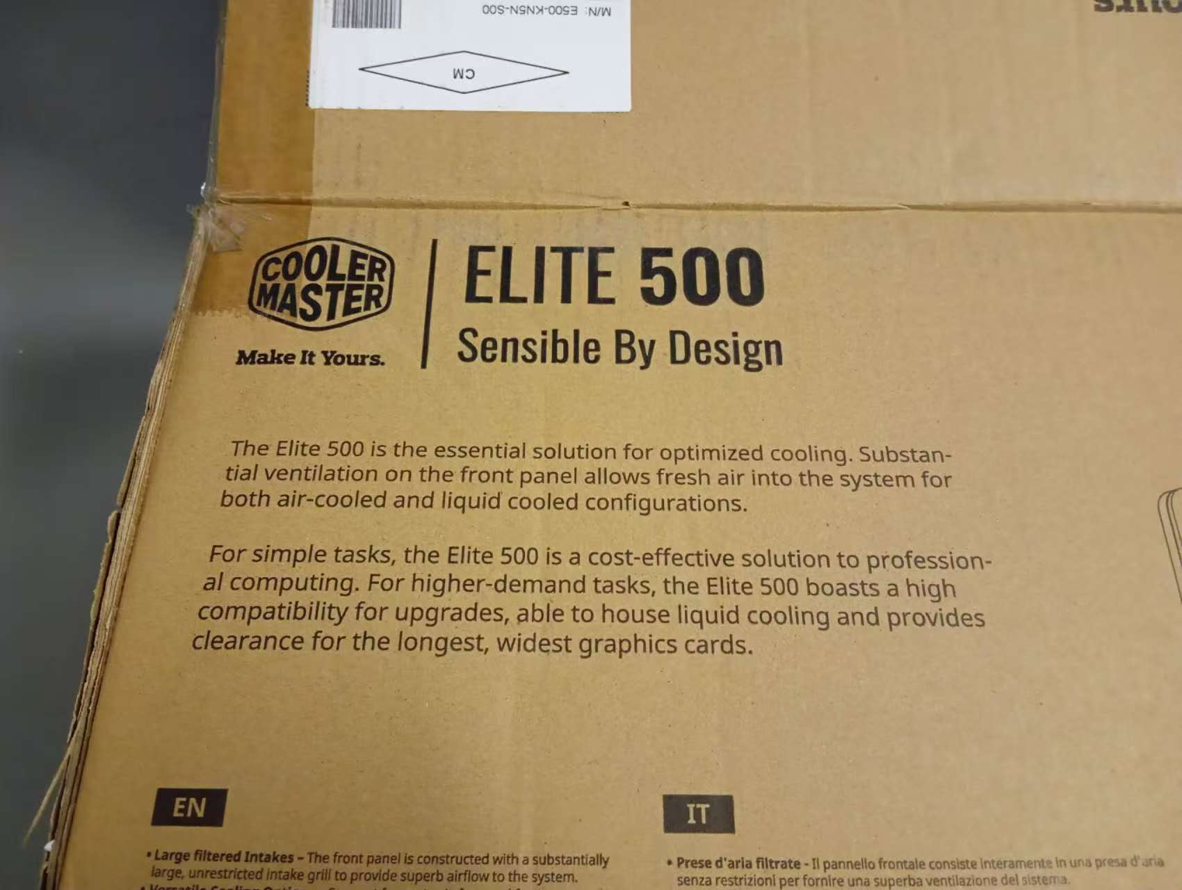 Cooler Master Elite 500 ODD, Steel