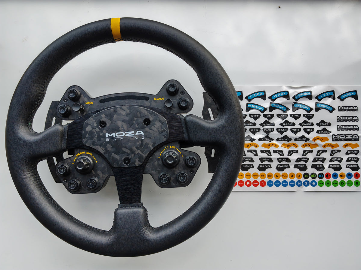 MOZA Racing RS V2 Wheel – Refurbished by MOZA