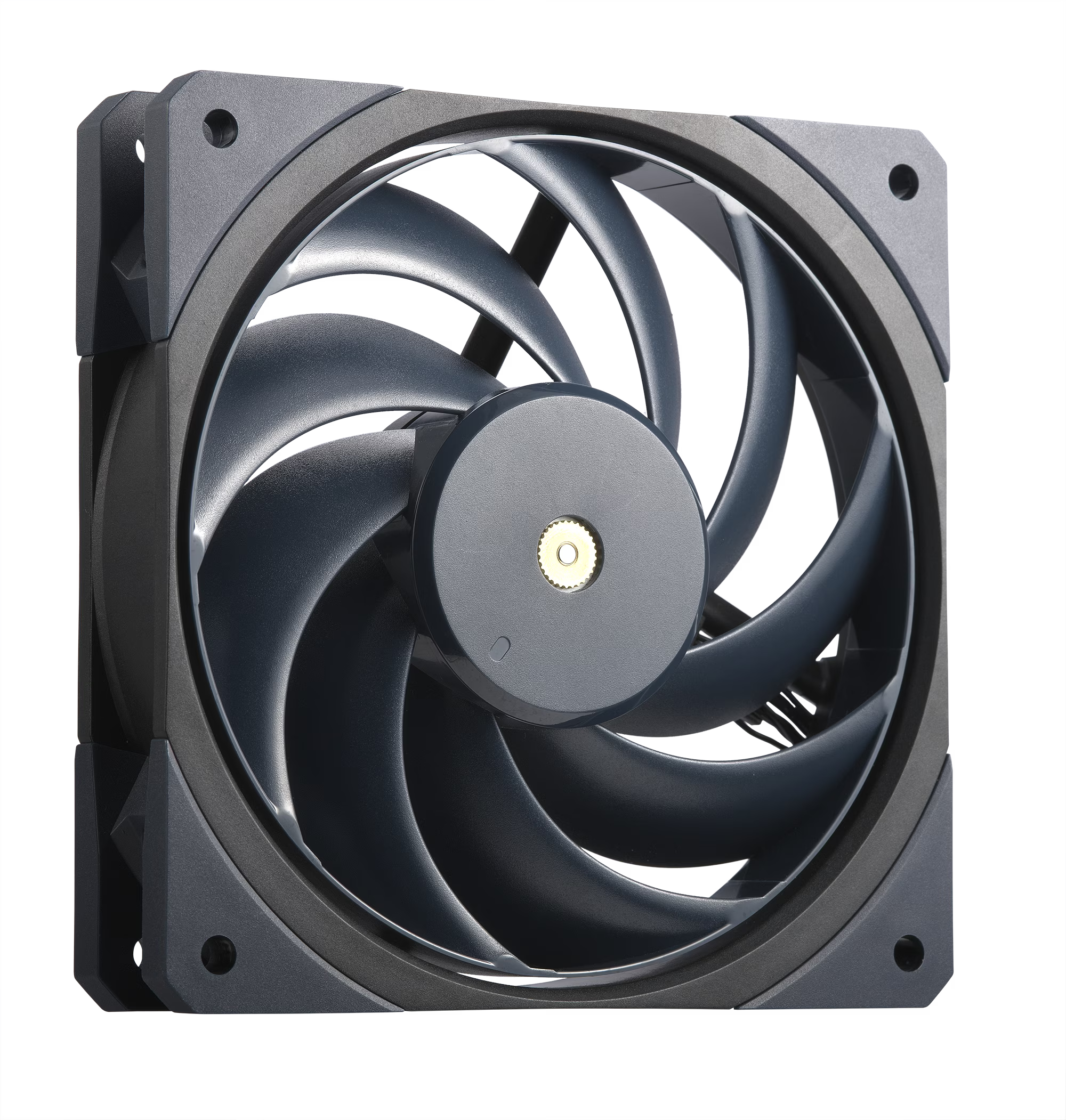 Cooler Master Mobius 120 OC 120mm fan voorkant met metalen motorhub