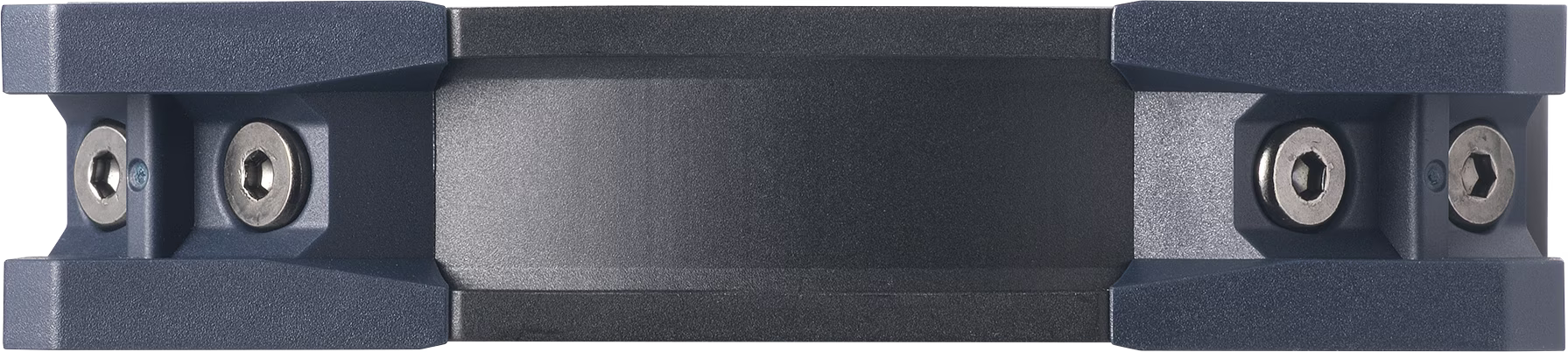 Cooler Master Mobius 120 OC zijaanzicht met ring blade ontwerp