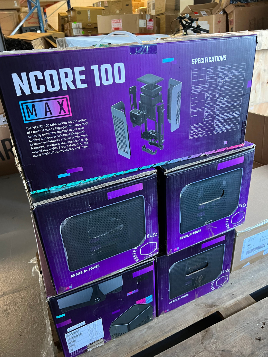 Nieuwe aanwinst Cooler Master NCORE 100 MAX