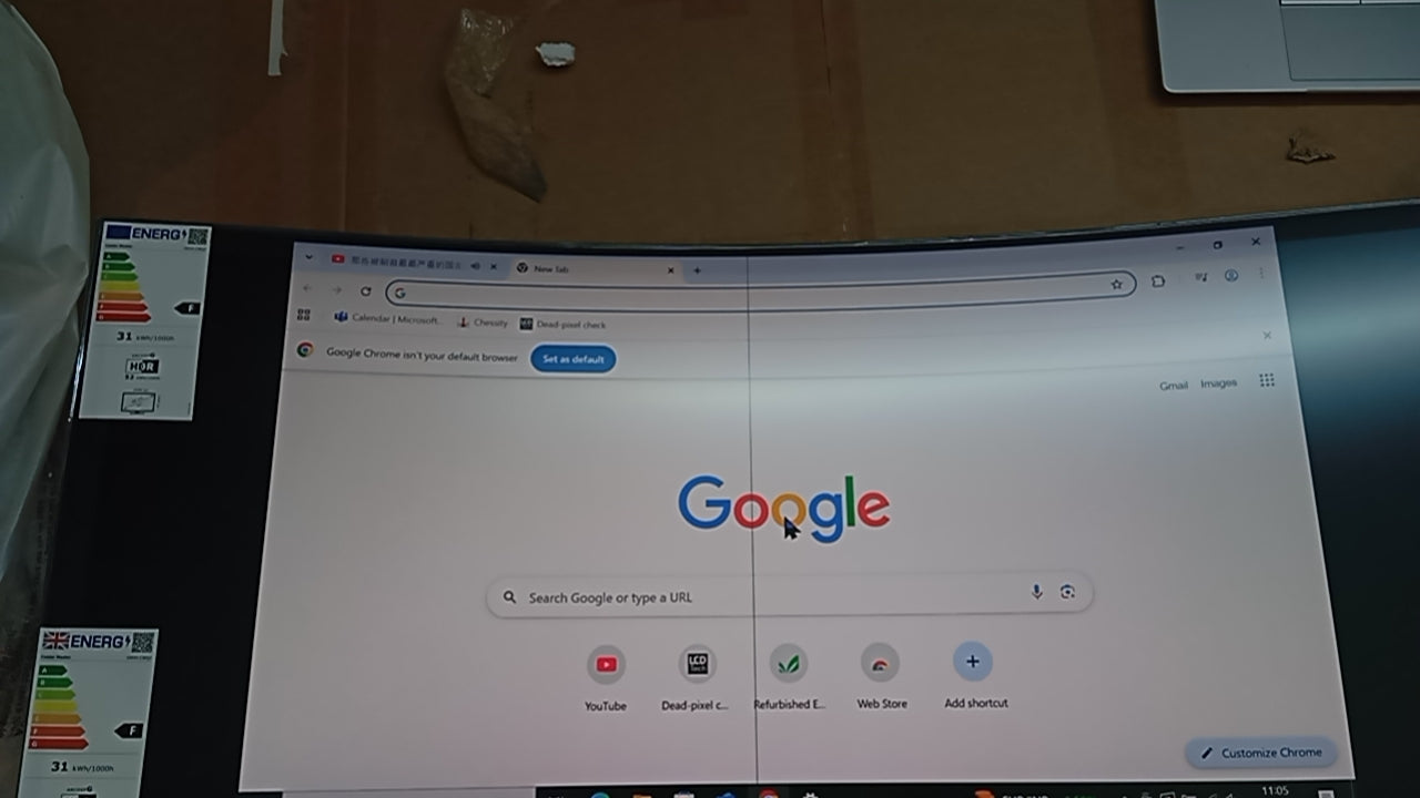 Refurbished Cooler Master GM34-CWQ ARGB Zwart Gaming Monitor