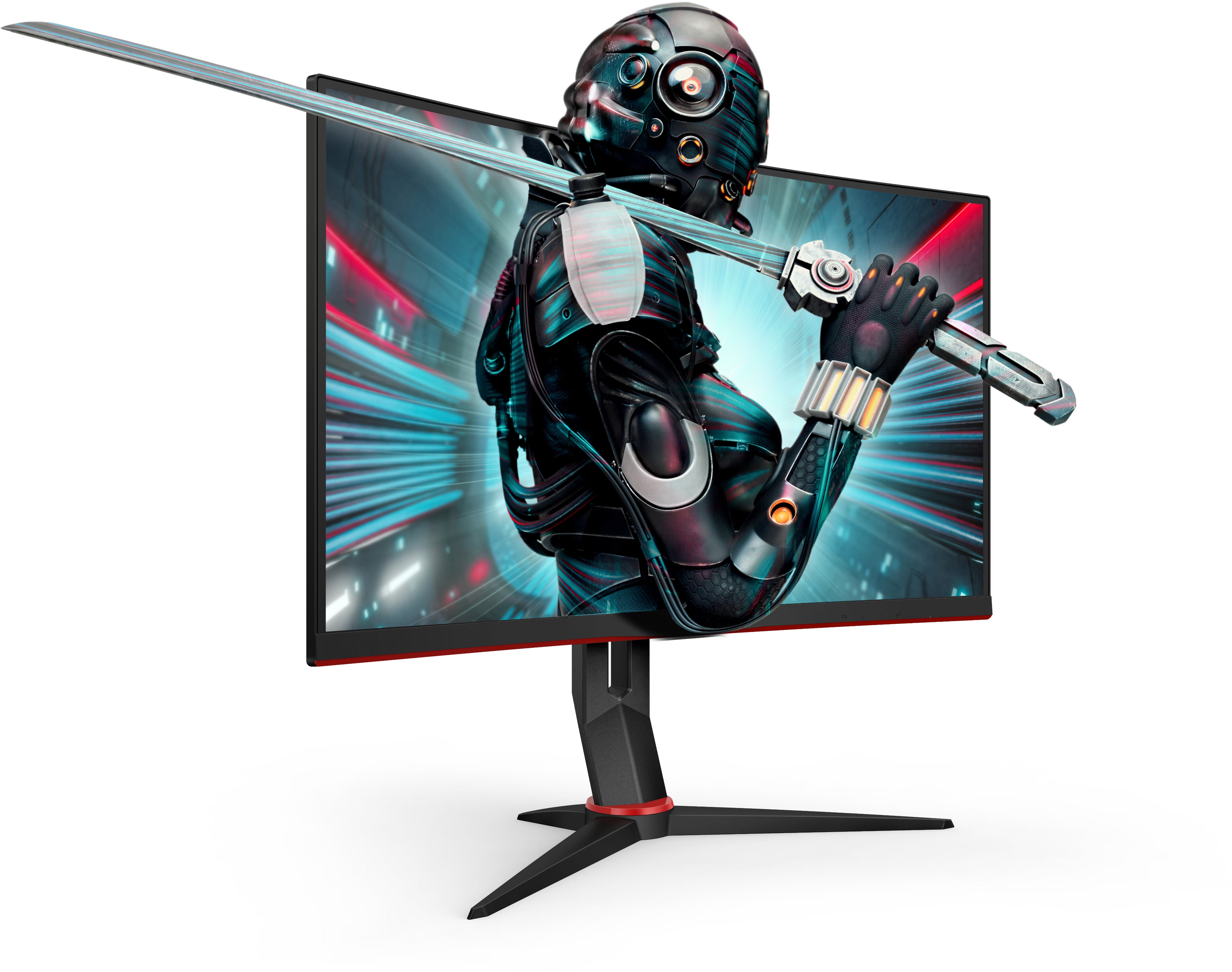 AOC CQ27G2U/BK Zwart