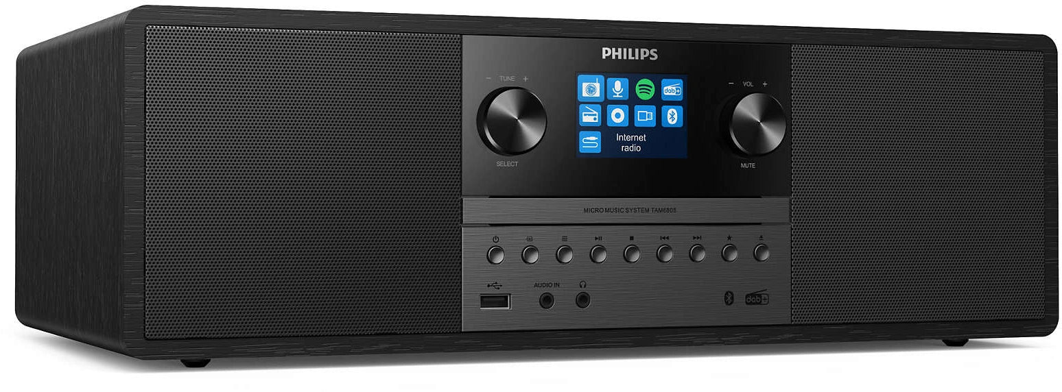 Philips TAM6805/10 – All-in-One Micro Music System, Refurbished