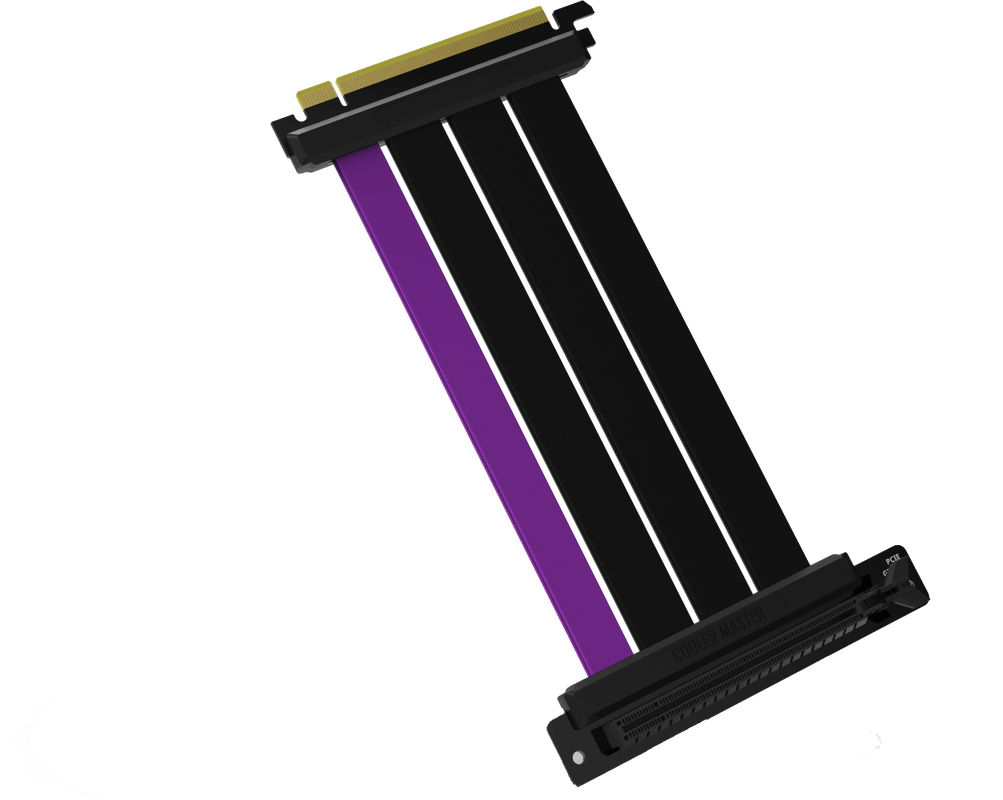 Cooler Master MasterAccessory Riser Cable PCIe 4.0 x16 - 200mm, Zwart