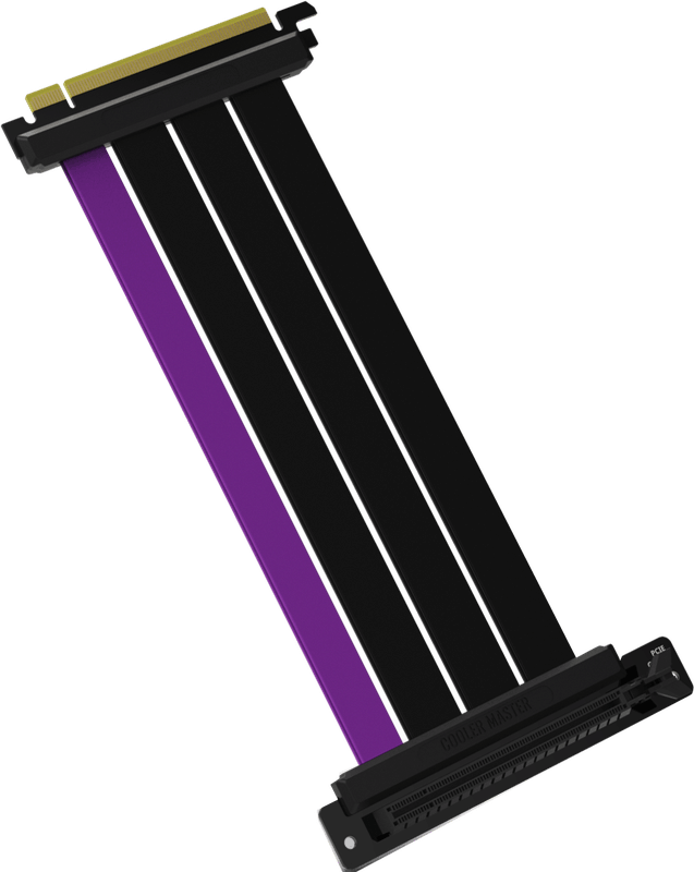 Cooler Master MasterAccessory Riser Cable PCIe 4.0 x16 - 200mm, Zwart