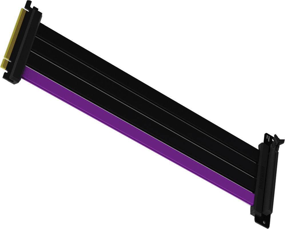 Cooler Master MasterAccessory Riser Cable PCIe 4.0 x16 - 300mm, Zwart