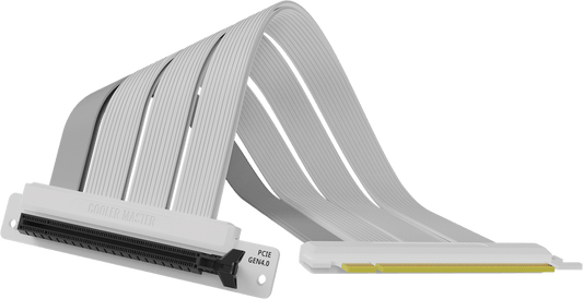 Cooler Master MasterAccessory Riser Cable PCIe 4.0 x16 - 200mm, Wit