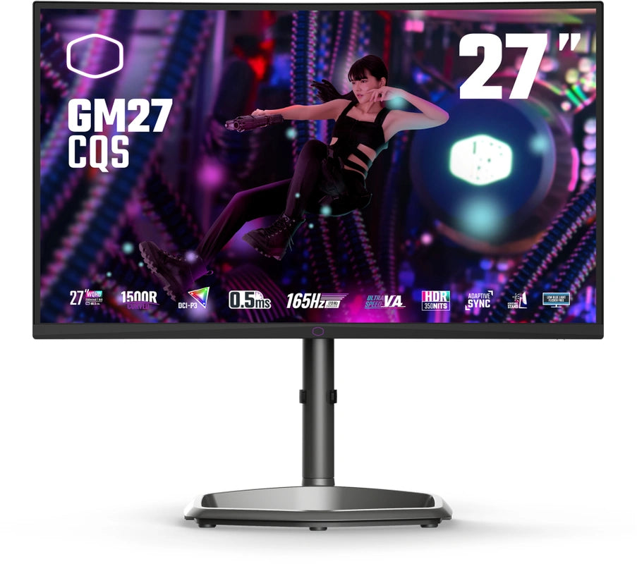 Refurbished Cooler Master GM27-CQS 27" Curved Gaming Monitor