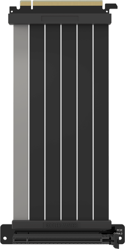 Cooler Master MasterAccessory Riser Cable PCIe 4.0 x16 - 200mm V2, Zwart