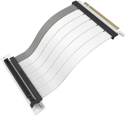 Cooler Master MasterAccessory Riser Cable PCIe 4.0 x16 - 200mm V2, Wit