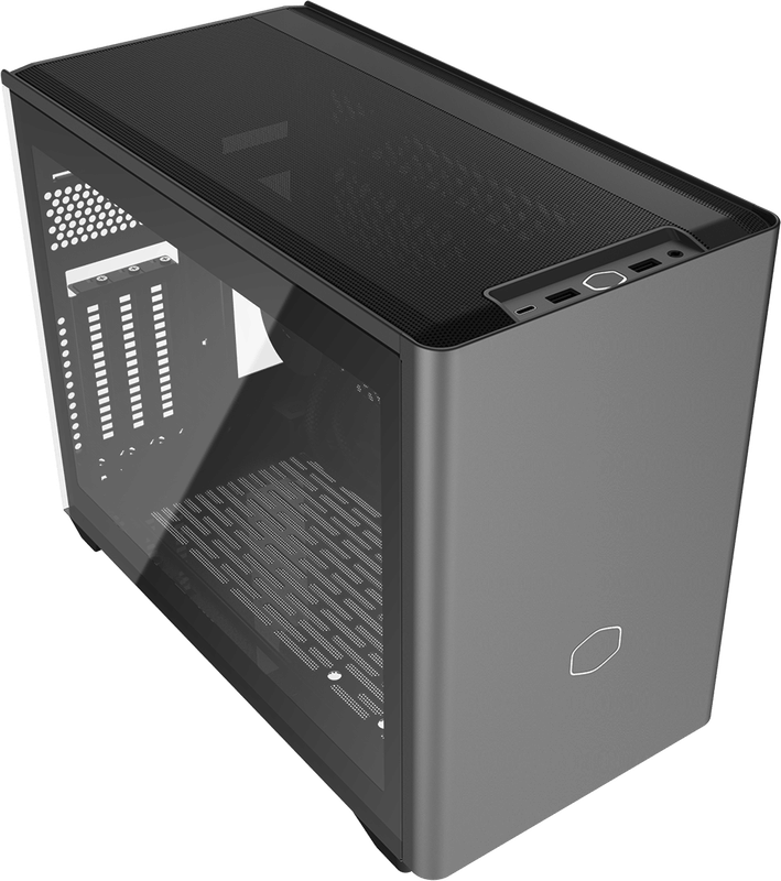 Tweedekans Cooler Master MasterBox NR200P Max Black Incl. 850W PSU & ingebouwde 280mm AiO