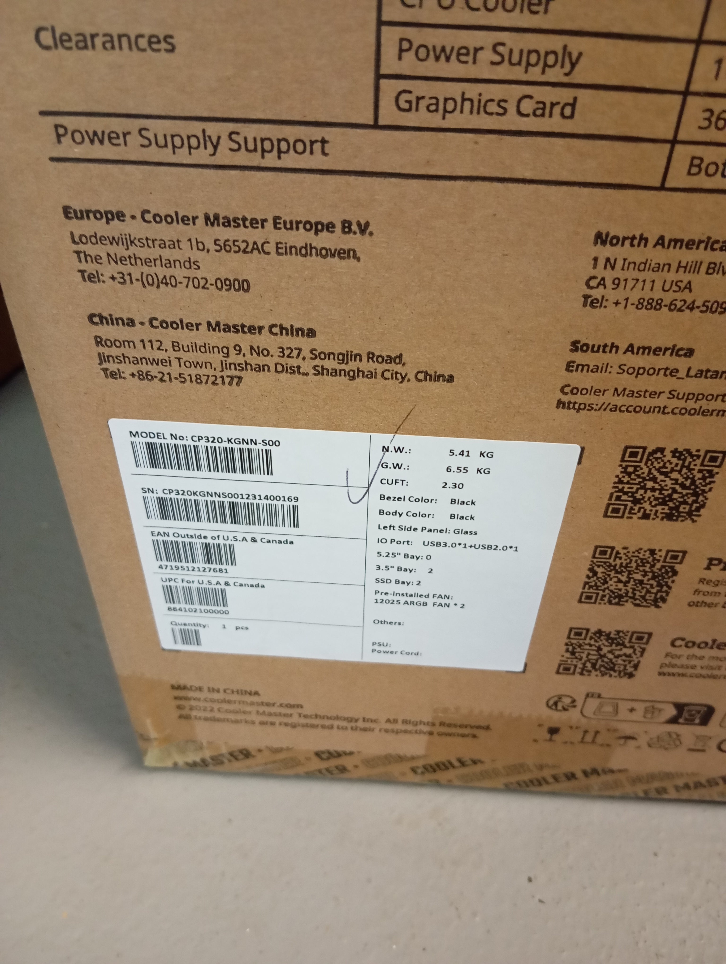 Cooler Master CMP 320, refurbished