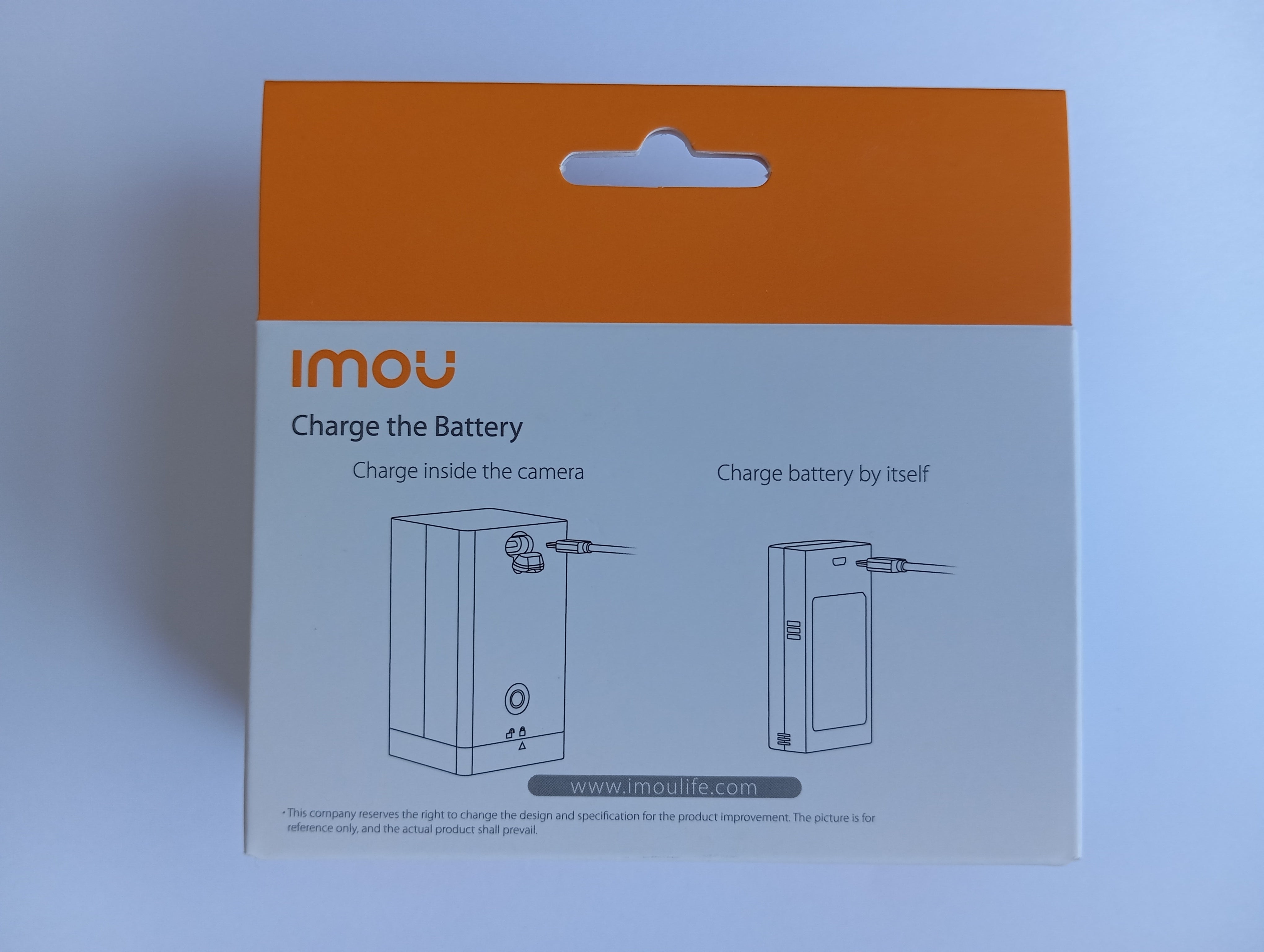 Reserveaccu voor Imou Cell 2 bewakingscamera
