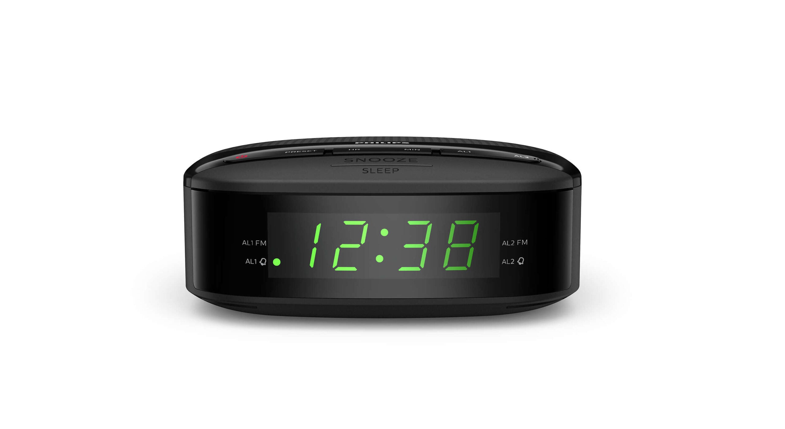 PHILIPS CLOCK RADIO DIGITAAL TAR3205/12 ZWART  --Tweede Kans