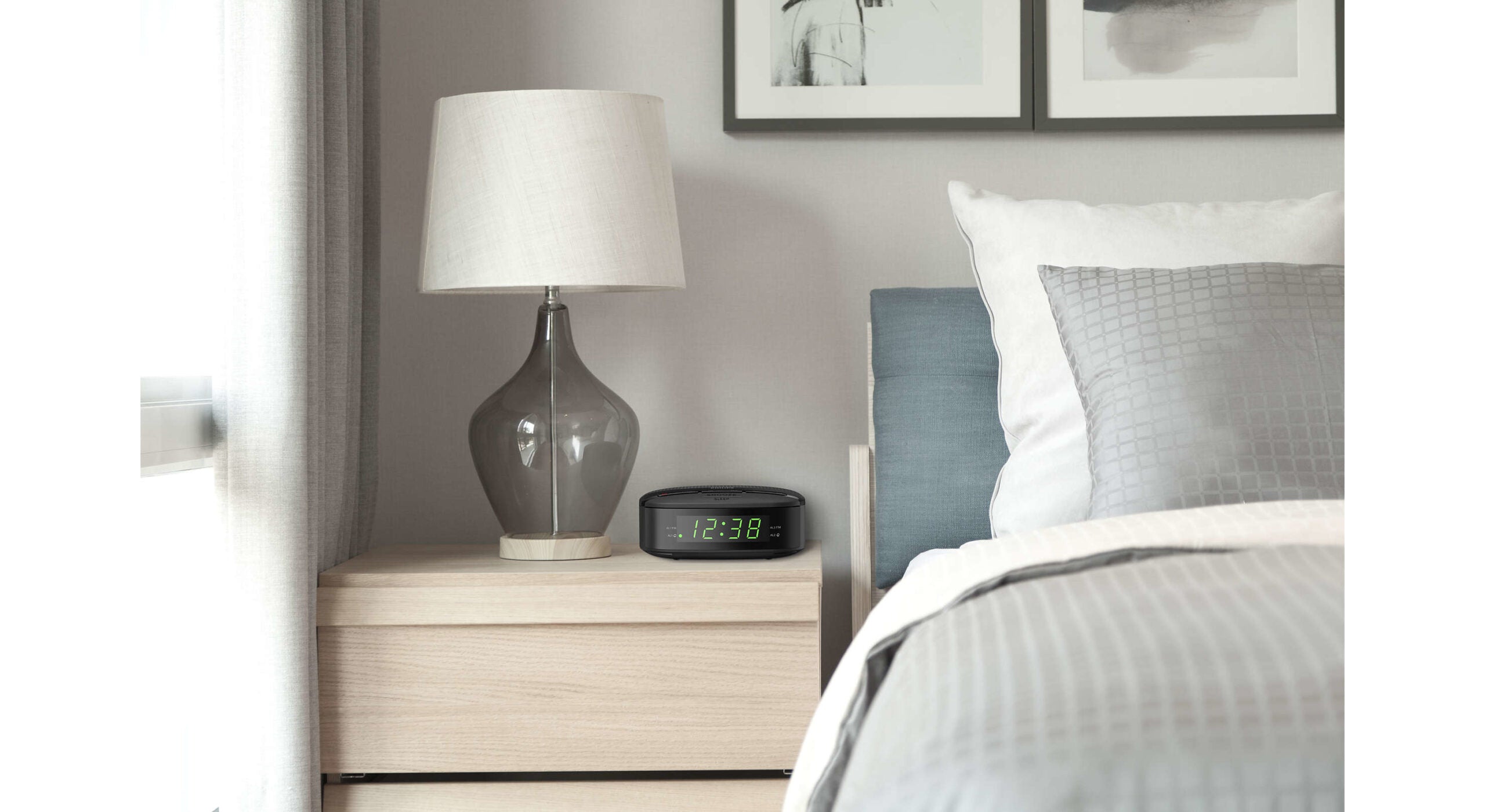 PHILIPS CLOCK RADIO DIGITAAL TAR3205/12 ZWART  --Tweede Kans
