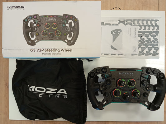 Moza GS V2P Wheel Zwart, Refurbished