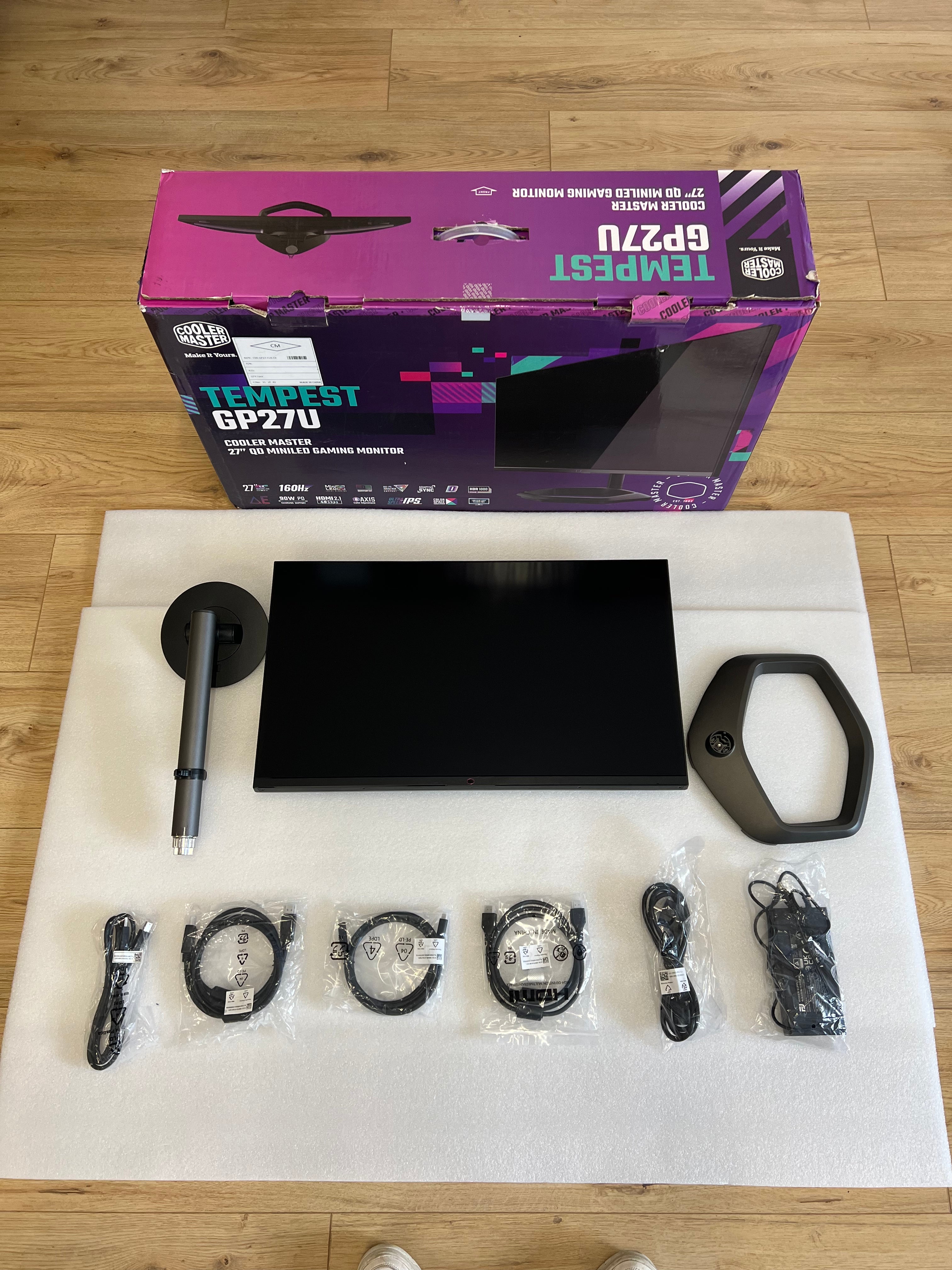 Refurbished Cooler Master Tempest GP27U Gaming Monitor