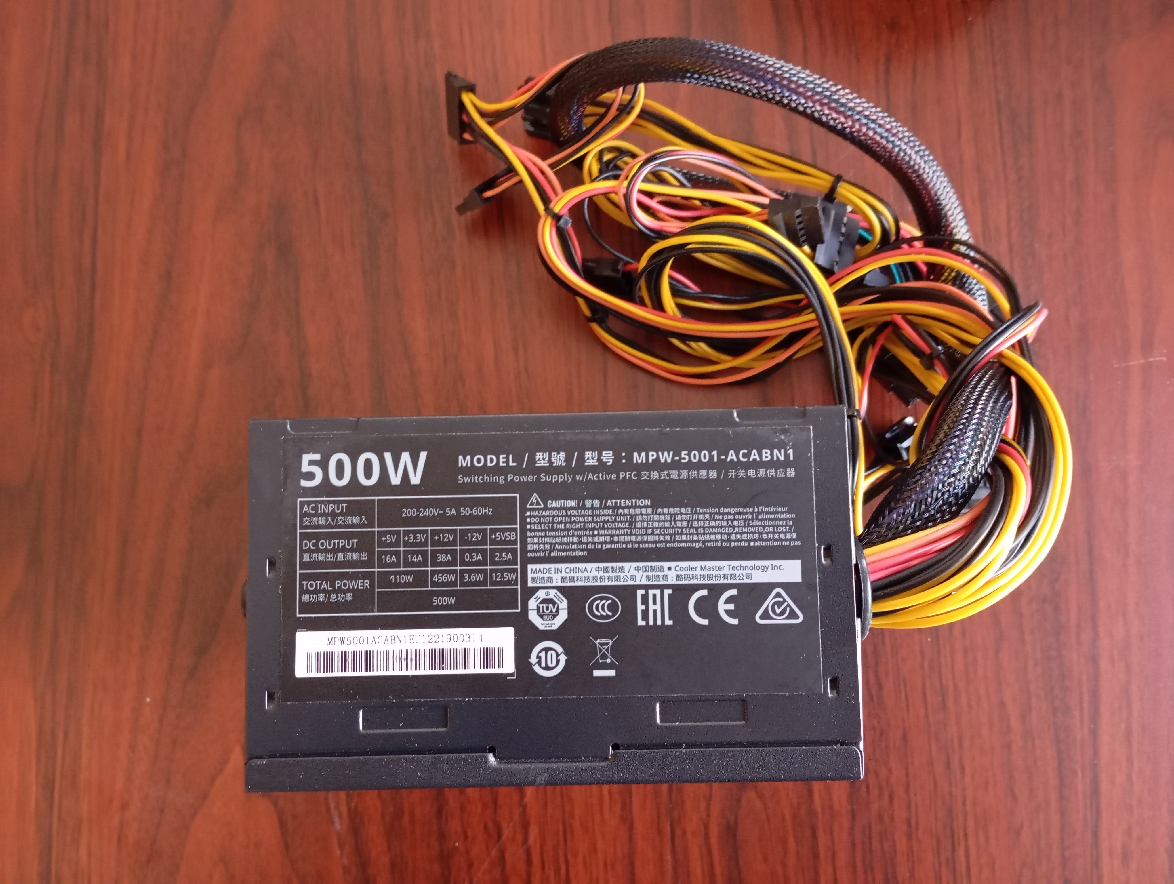 Refurbished Cooler Master Elite 500 230V - V3