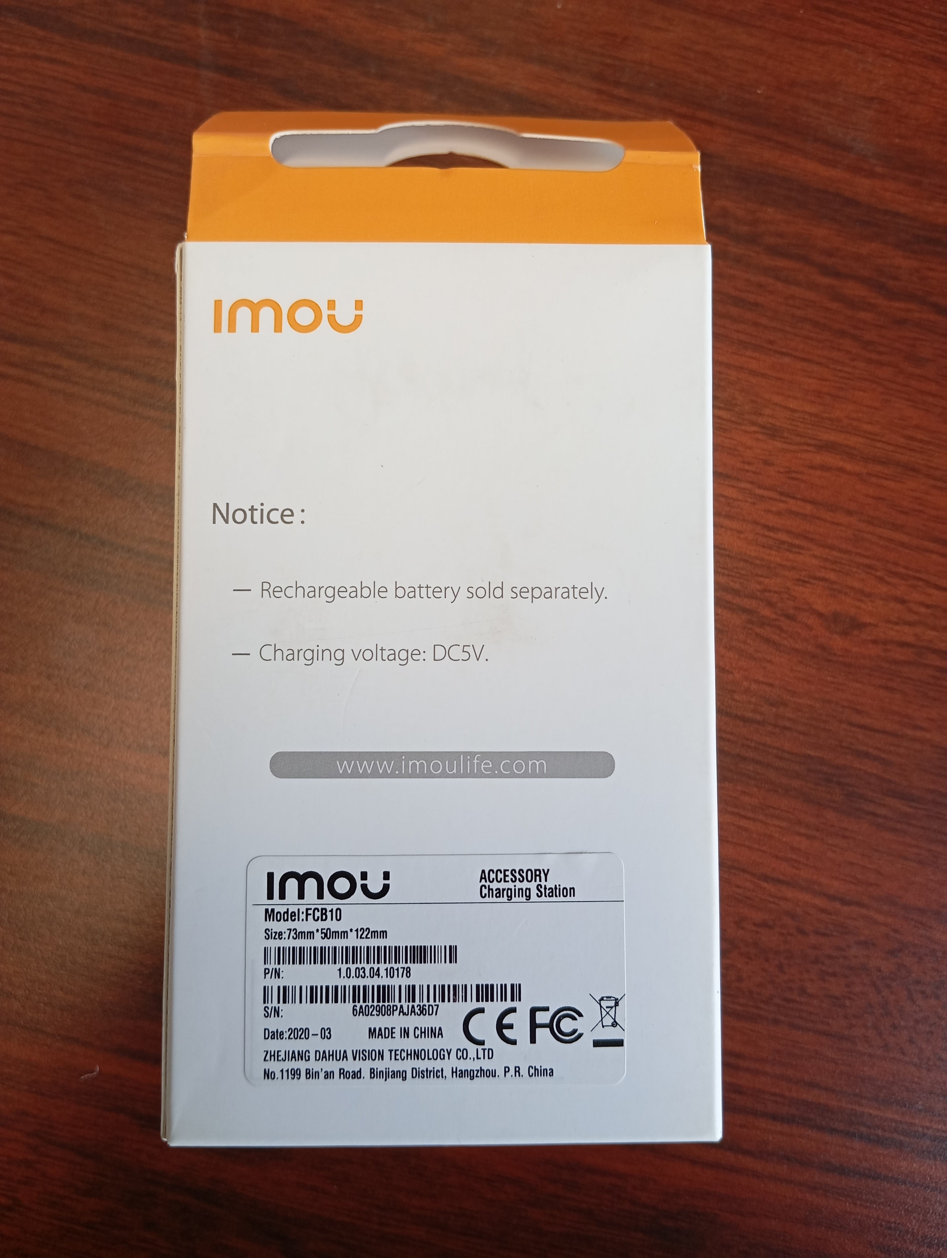IMOU IM-FCB10-imou Lader/Charging Station voor IMOU Cell Pro