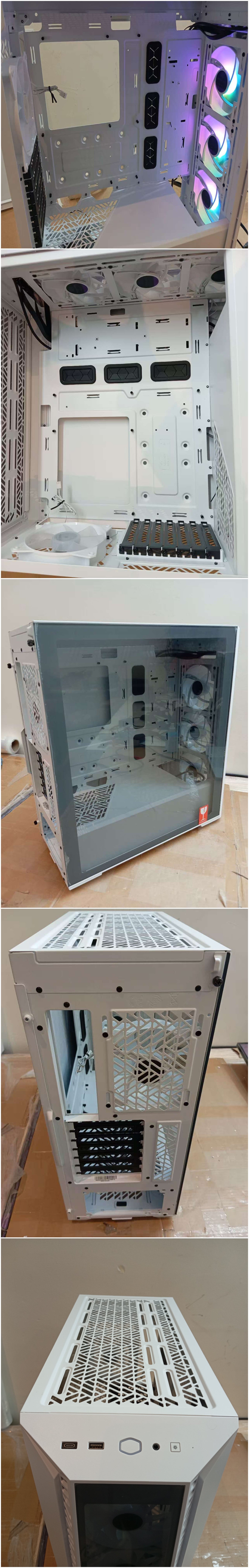 Cooler Master MasterBox 520 Wit, Refurbished